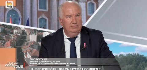 Eric Bocquet - La matinale du 10 octobre 2024 - Public Sénat - Débat sur le budget 2025